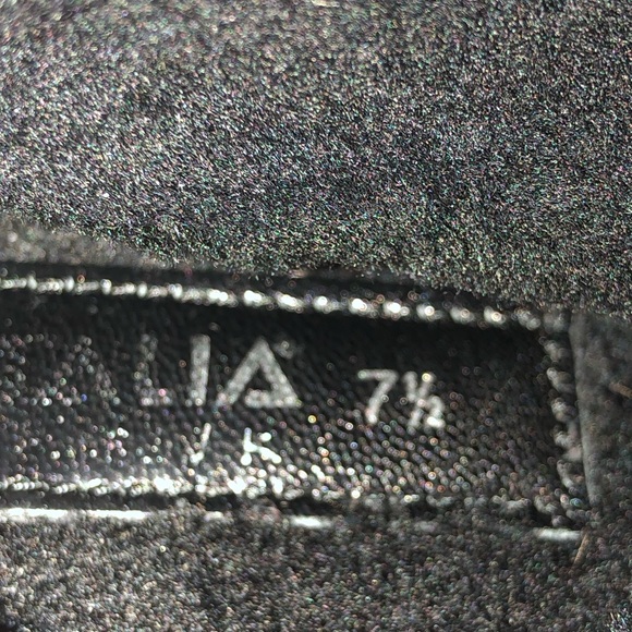 Aquatilia black suede shearling real fur lining boots size 7.5 - Picture 4 of 11